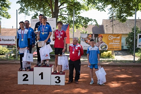 Mistrovství ČR odšpuntovali starší žáci v Holubicích